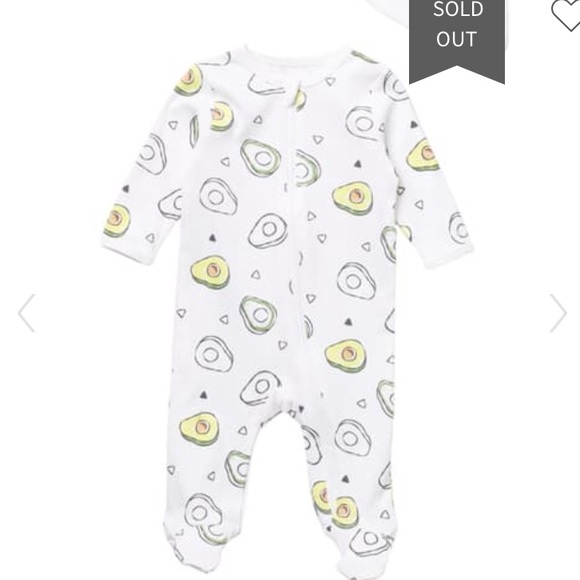 FOCUS Other - FOCUS AVOCADO FOOTIE ONESIE